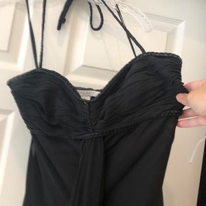 Black halter Nine West dress
